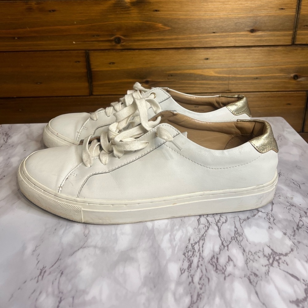 Banana Republic leather sneaker size 8 - Picture 2 of 7